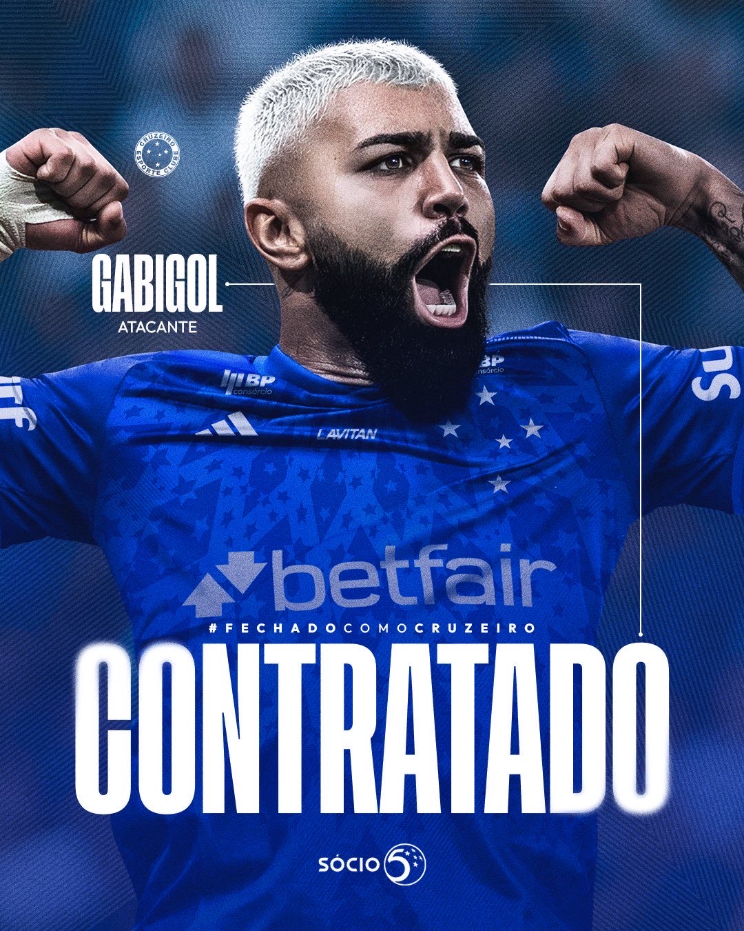 Gabigol contratado pelo Cruzeiro